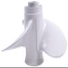 LSSOCH Propeller 664-45945-00-00 664-45945-00-EL Compatible with Yamaha 20HP 25HP 30HP Outboard Motors 9 7/8x10 1/2 F view 4