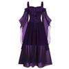 QWENTMTNTY Renaissance Dress Plus Size Gothic Dresses for Women Medieval Vampire Costume Women Victorian Vampire Costume Women Witch Costumes Women view 1