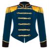 Xnihocha Adult Ringmaster Costume Womens Lion Tamer Circus Jacket Coat Halloween Party Cosplay Costume DarkBlue Small view 1