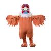 Orange Turkey Mascot Costume Stuffed Lovely Animal Cartoon For Adults