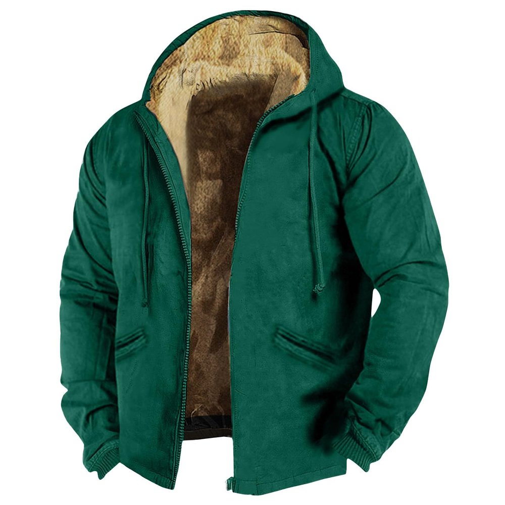 Buzos Para Hombre, Fleece Lined Hoodies For Men Pullover Hooded Sweatshirt With Zipper Mens Hoodies Mens Black De Moda Sweatshirts Designs Basic Hoodies Lightweight Sweatshirts (6XL, Dark Green)
