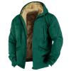 Buzos Para Hombre, Fleece Lined Hoodies For Men Pullover Hooded Sweatshirt With Zipper Mens Hoodies Mens Black De Moda Sweatshirts Designs Basic Hoodies Lightweight Sweatshirts (6XL, Dark Green) view 1