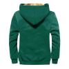 Buzos Para Hombre, Fleece Lined Hoodies For Men Pullover Hooded Sweatshirt With Zipper Mens Hoodies Mens Black De Moda Sweatshirts Designs Basic Hoodies Lightweight Sweatshirts (6XL, Dark Green) view 2
