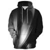 Ymosrh Casual Graphic Sweatshirts for Men Hoodies Lace Up Long Sleeve Hooded Sweatshirt Sudaderas Hombre Para El Frio Sweat Shirts (XXL, White) view 1