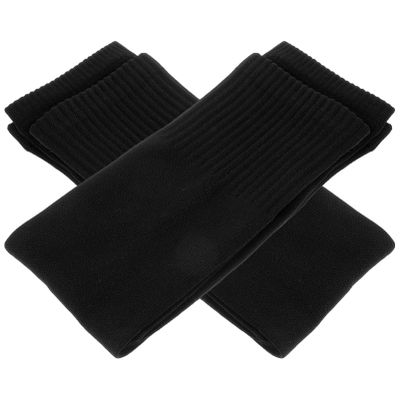 BESPORTBLE 1pair Soccer Shin Guard Sleeves Non- Design Breathable Football Shin Guard Socks for Training Fits Pu Material for Sports and Outdoor Activities