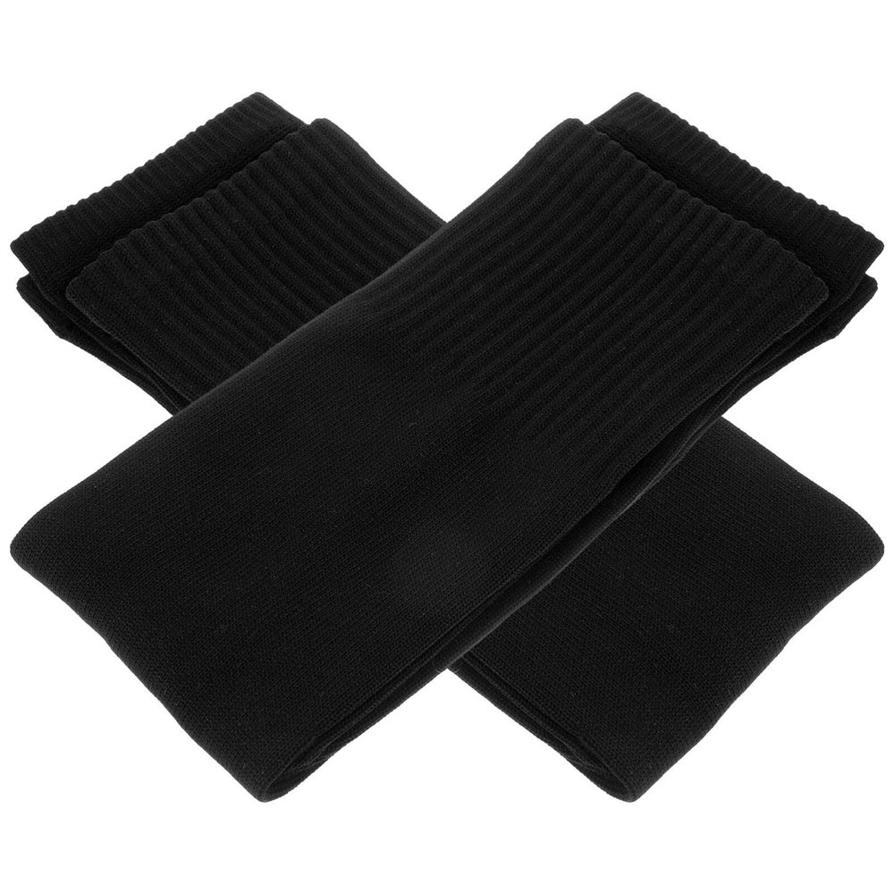 BESPORTBLE 1pair Soccer Shin Guard Sleeves Non- Design Breathable Football Shin Guard Socks for Training Fits Pu Material for Sports and Outdoor Activities