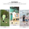 BESPORTBLE 1pair Soccer Shin Guard Sleeves Non- Design Breathable Football Shin Guard Socks for Training Fits Pu Material for Sports and Outdoor Activities view 4