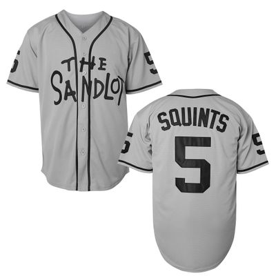 Bel Air Jersey Shirt Sleeve Benny 'The Jet' Rodriguez #30 The Sandlot Legends T Shirt 3D Print Fashion Baseball Jersey S-3XL(5 Grey,Large)