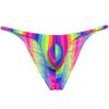 Botmois Men Mini Cheek Underwear Pouch Skimpy Briefs Stretchy Ruched Back Swimwear Soft Posing Bikini 3-Pack-LXH M view 2