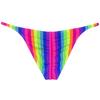 Botmois Men Mini Cheek Underwear Pouch Skimpy Briefs Stretchy Ruched Back Swimwear Soft Posing Bikini 3-Pack-LXH M view 4
