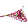 Botmois Men Mini Cheek Underwear Pouch Skimpy Briefs Stretchy Ruched Back Swimwear Soft Posing Bikini Red Apricot Flower M view 2