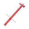 Bike Rear Dropout Bicycles Derailleur Hanger Alignment Gauge, Rule Tool Hook Calibration Tool Bikes Road Bikes (Red) view 3