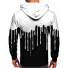 Ymosrh Mens Hoodies, Graphic Long Sleeve Cozy Sport Outwear Regular Fit Hoodie With Pockets Black Men Streetwear Hoodie Plain For Sweater Hoodie Y Sudaderas Sweater Hoodie (6XL, White) view 3