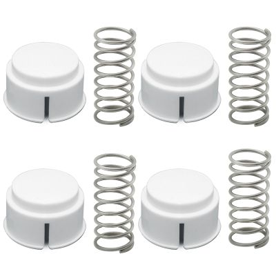 Ebrmeiwo Cooler Replacement Button and Spring, OEM Replacement Kit, Fit for Playmate ArmorTM Model 43400 (4 Sets)