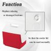 Ebrmeiwo Cooler Replacement Button and Spring, OEM Replacement Kit, Fit for Playmate ArmorTM Model 43400 (4 Sets) view 3