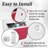 Ebrmeiwo Cooler Replacement Button and Spring, OEM Replacement Kit, Fit for Playmate ArmorTM Model 43400 (4 Sets) view 4