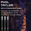 Target Darts Phil Taylor G10 Medium (48mm) Titanium Shafts - 3 Stem Pack view 2
