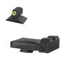 Kensight Kimber Adjustable Sight Set w/Rounded Blade, Green, 990-263 view 1