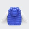 Baby Boys Girls Hooded uffer Vest Winter Lightweight Sleeveless Bear ears Zipper Up Jacket Outerwear (Blue, 2-3 Years) view 4