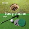 Golf Hole Cup Covers Universal Dimensions for Putting Practice Training Meets The Standards of USGA and PGA (4-Pack) view 2