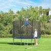 CIRONI Premium Trampoline Net, 6ft 8ft 10ft 12ft 13ft 14ft 16ft Netting Fits Most Trampolines Replacement Trampoline Safety Net Enclosure Surround Netting, Net Only view 4