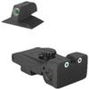 Kensight Bomar BMCS Adjustable Target 1911 Rear Night Sight Set w/Contoured Profile, Black, 970-093 view 1
