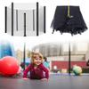 CIRONI Trampoline Enclosure Safety Net with Dual-Headed Zippers 6ft 8ft 10ft 12ft 13ft 14ft 16ft Replacement Trampoline Net Frence for 6/8/12 Straight Poles Round Frame view 1