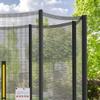 CIRONI Trampoline Enclosure Safety Net with Dual-Headed Zippers 6ft 8ft 10ft 12ft 13ft 14ft 16ft Replacement Trampoline Net Frence for 6/8/12 Straight Poles Round Frame view 2