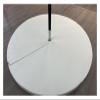 Gray Pole Crash Mat Round - 3ft/4ft/5ft/6ft Foldable Circular Exercise Dance Pole Mat for Home/Studio, 1/2/4 inch Thickness Safety Landing Padding Dancing Cushion for Pole ( Color : 200cm/6.5ft/79in , view 1