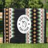 EQUIGEAR Horse Western Show Saddle pad/New Zealand Wool Western Saddle Blanket Top Wool Pad Sensor Flex (Customization Available) J36 (34x32) view 1