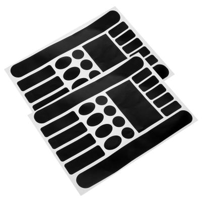 BESPORTBLE 2pcs Protection Stay Films Anti-Scratch Supplies Tape Adhesive Bike Stickers Accessories Guards Protectors Chain Decal Protective Supply Tapes Frame Decals Film