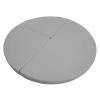 3ft/4ft/5ft/6ft Wide Pole Crash Mat 4" Thick, Pole Dance Mat, Fitness Gymnastic Yoga Safety Protection Pad, Foldable Shock Absorption Round Pole Dance Crash Mat ( Color : Gray , Size : 110cm/3.6ft/43i view 2