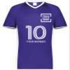 Custom Soccer Jersey with Name Number Team Logo Personalized Soccer V-Neck Shirt for Adult 2X-Large Purple view 3