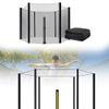 CIRONI Safety Enclosure Net 6ft/8ft/10ft/12ft Trampoline Replacement Mesh Netting Best Gift for Kids Children view 1