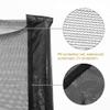 CIRONI Safety Enclosure Net 6ft/8ft/10ft/12ft Trampoline Replacement Mesh Netting Best Gift for Kids Children view 3