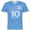 Custom Soccer Jersey with Name Number Team Logo Personalized Soccer V-Neck Shirt for Adult 2X-Large Columbia Blue view 3