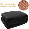 CIRONI Replacement Trampoline Safety Net, Trampoline Enclosure Safety Nets, Fit 6FT 8FT 10FT 12FT Indoor Outdoor Trampolines Protective Net for Kids, Net Only view 2
