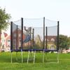 CIRONI Replacement Trampoline Safety Net, Trampoline Enclosure Safety Nets, Fit 6FT 8FT 10FT 12FT Indoor Outdoor Trampolines Protective Net for Kids, Net Only view 4