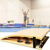 CIRCIR 9 Springs Gymnastics Springboard Extra High Elasticity, Adults Gymnast Vault Mini Trampoline, for Obstacle Courses, Gymnastics Center, Home Gym
