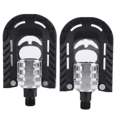 Mountain Bike Pedals Bicycle Pedals Bike Pedals 1 Pair Foldable Lightweight Road Bike Pedals Bicycle Replacement Part Accessory