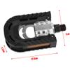 Mountain Bike Pedals Bicycle Pedals Bike Pedals 1 Pair Foldable Lightweight Road Bike Pedals Bicycle Replacement Part Accessory view 3