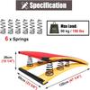 CIRCIR Vault Gymnastics Springboard with 6 Springs, Heavy Duty Vault Spring Board, Beginning Gymnasts Sport Equipment for Vaulting/Training/Fitness view 3