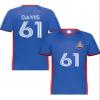 Custom Soccer Jersey with Name Number Team Logo Personalized Soccer V-Neck Shirt for Adult X-Large Royal view 2