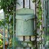 Suggestion Box Letter Box Complaint Box Outdoor Embossed Letter Box Mailbox Villa Gardening Retro Pastoral Art Flower Shop Cafe Wall Hanging Decoration with Lock view 3