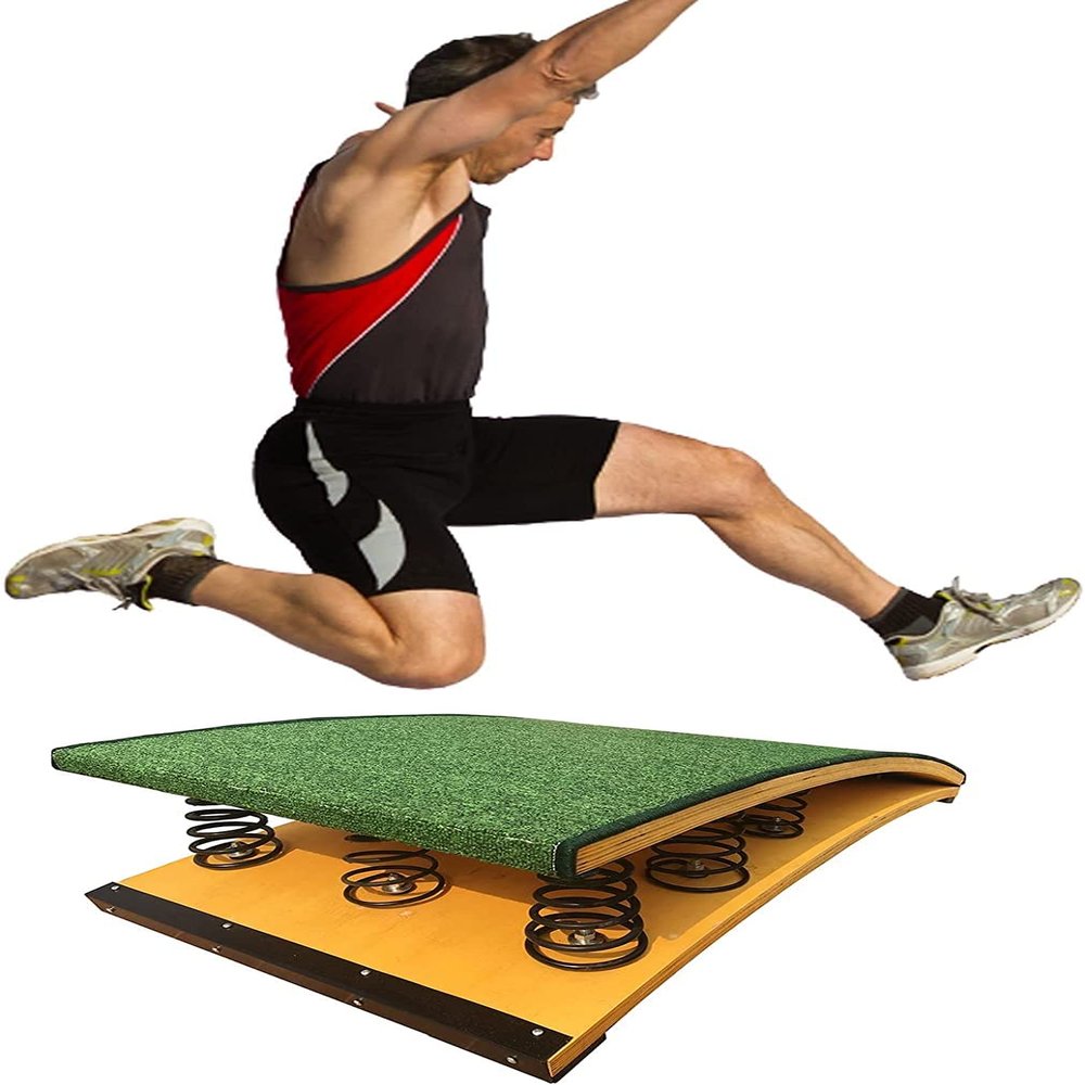CIRCIR Extra Heavy Duty Gymnastics Springboard for Adults Athletes, Home Gym Gymnast Vault Gymnastics Equipment, Load 110kg / 250lbs