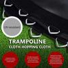 CIRONI Replacement Trampoline Jumping Mat for 6ft/8ft/10ft/12ft/13ft/14ft/15ft/16ft Trampoline Frame,UV Resistant with V-Rings Bounce Safely Mat view 3