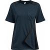 Unisex Post Shoulder Surgery Shirts for Men Rotator Cuff Chest Recovery Shirt Women Full Snap Access Dialysis Chemo Clothing Navy XS view 1