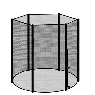 CIRONI Trampoline Safety Net Enclosure Bounce Replacement Nets Black Trampolines Accessories for 6ft,8ft,10ft Trampolines 6pol