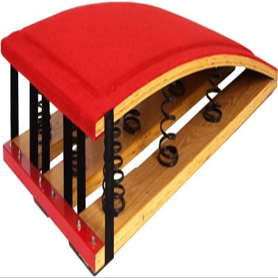CIRCIR Hardwood Gymnastics Springboard for Adult Gymnast, Vault Jump Bridge Sport Equipment, for Gymnastics Beam Practice Home Gym
