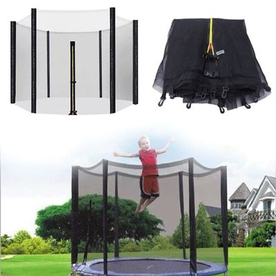 CIRONI Outdoor Garden Trampoline Net Kids Trampoline Replacement Safety Net for Most Round 6/8/10/12FT Trampoline, Net Only